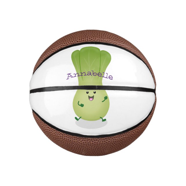 Niedliches Beispiel für den Cartoon eines Babybuch Mini Basketball (Vorderseite)