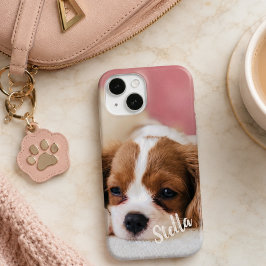 Niedliches benutzerdefiniertes Pet-Foto mit Person Case-Mate iPhone Hülle