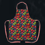 Niedliches Berries Muster Schürze<br><div class="desc">Eine niedliche Schürze mit verschiedenen Beerenmustern würde ein preiswertes und schönes Geschenk für Geburtstag,  Feiertage,  etc. machen.</div>