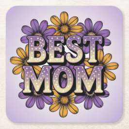 Niedliches Best Mama Untersetzer Set