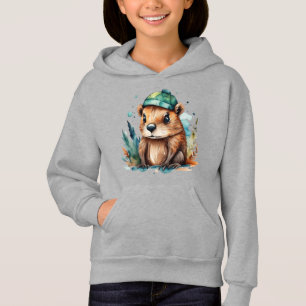 Niedliches Biber Hoodie