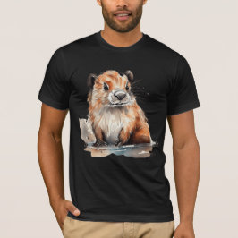 Niedliches Biber T-Shirt