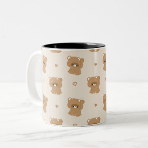 Niedliches Biber Zweifarbige Tasse