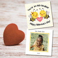 Niedliches Bienenklassenzimmer Foto Valentinstag