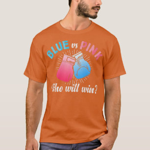 Niedliches Blau im Vergleich zu rosa Geschlecht of T-Shirt