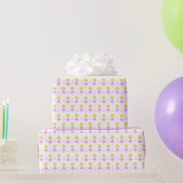 Niedliches blondes Ballerina Wrapping Paper Geschenkpapier