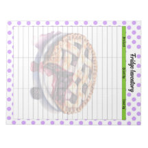 Niedliches Blueberry-Kühlschrank-Inventar