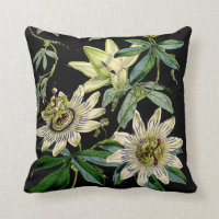 Niedliches Blumenkissen, Leidenschafts-Blume,