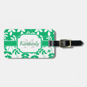 Niedliches Blumenmuster Gepäckanhänger