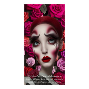 Niedliches Blumenrosa Girls - The Restaurant Poster