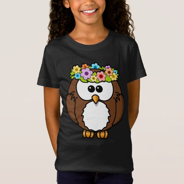 Niedliches Blütenhuhn T-Shirt (Vorderseite)
