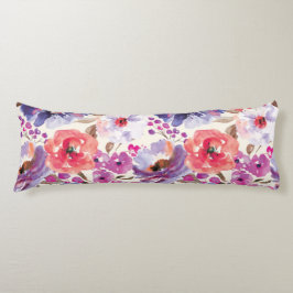 Niedliches BO-HO Chic Blumendesign Seitenschläferkissen