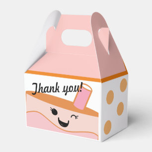 Niedliches Boba-Party Geschenkschachtel