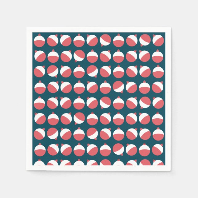 Niedliches Bobber Paper Napkins Serviette (Vorderseite)