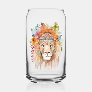 Niedliches boho Aquarellendesign Dosenglas