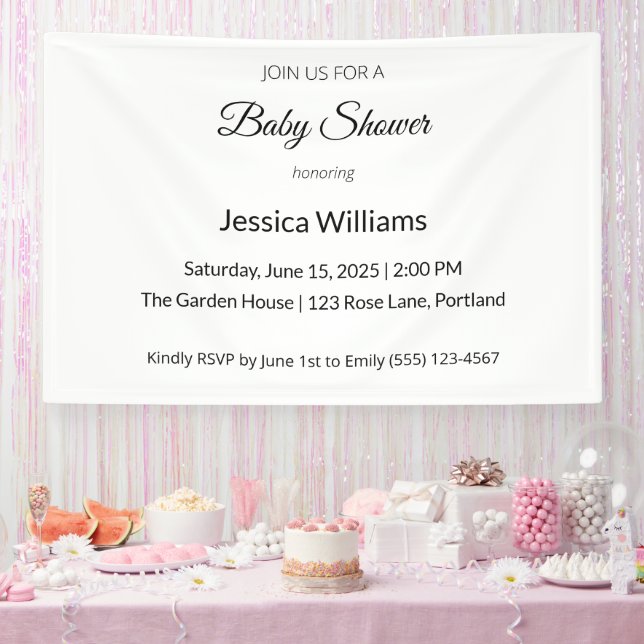 Niedliches Boho Baby Duschgeschlecht neutral, anpa Banner (Party)