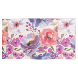 Niedliches boho floral Design Kissenbezug