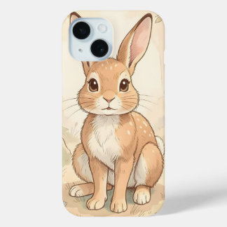 Niedliches braunes Kaninchen in einem Wald Case-Mate iPhone Hülle