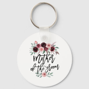 Niedliches Brautparty Hochzeit Blume Design Mutter Schlüsselanhänger