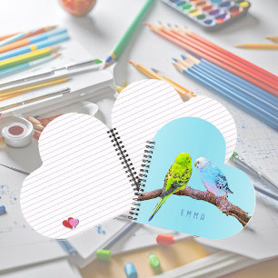 Niedliches Budgethilfepaar Notizbuch