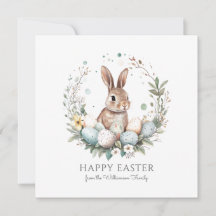 Niedliches Bunny Egge Garland Weinroute Personalis
