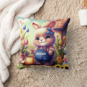 Niedliches Bunny Kid Kissen
