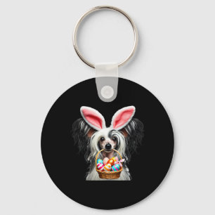Niedliches Bunny Ohr Chinesisch gezaubert Hunde Os Schlüsselanhänger