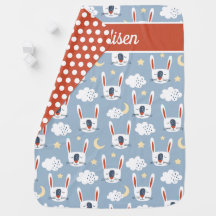 Niedliches Bunny Rabbit Baby Blanket