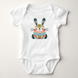 Niedliches Bunny Rabbit Baby Strampler