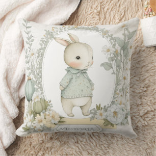 Niedliches Bunny Rabbit Personalisiert Kissen