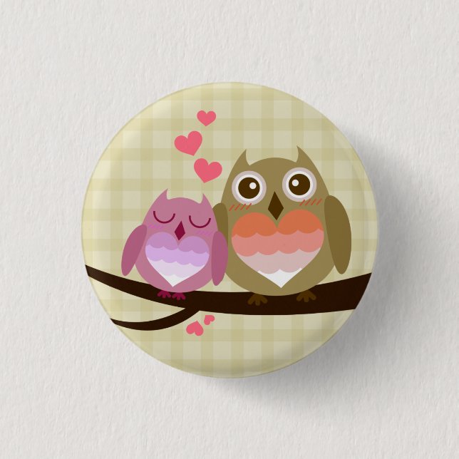 Niedliches Button (Vorderseite)