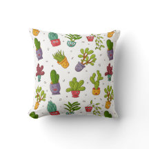Niedliches Cactus Nature Succulents-Muster