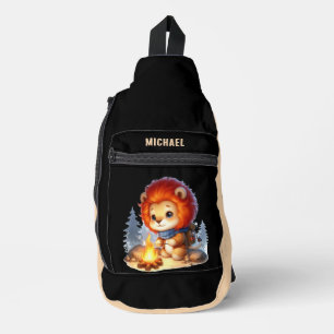 Niedliches Camping Crossbody Bag