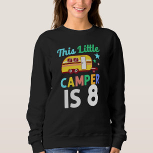 Niedliches Camping Dieser kleine Camper ist 8 Moto Sweatshirt