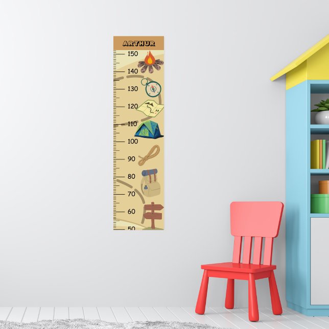 Niedliches Camping Poster (Kinderzimmer 1)