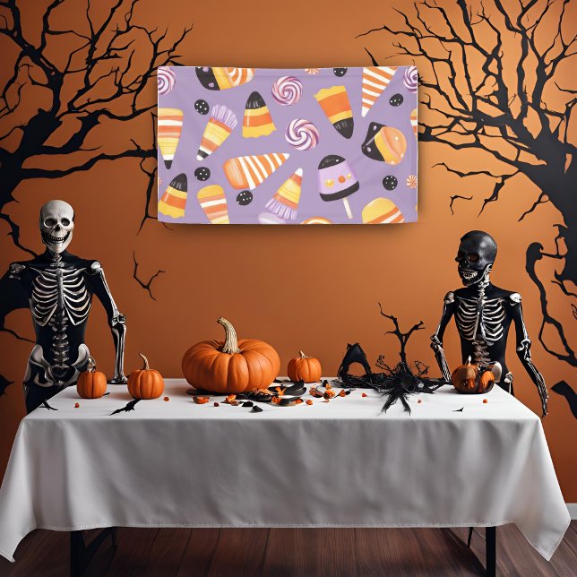 Niedliches Candycorn Muster Banner (Von Creator hochgeladen)