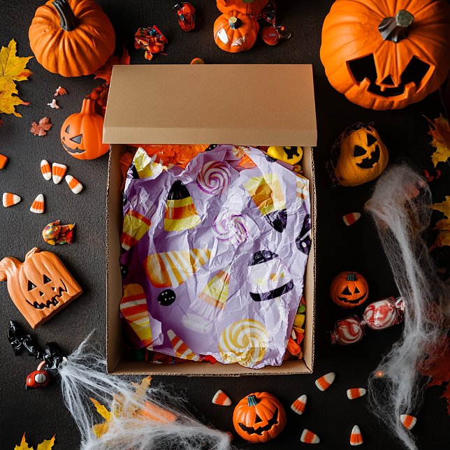 Niedliches Candycorn Muster Seidenpapier (Von Creator hochgeladen)