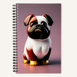 Niedliches Cartoon Dog-Notebook Notizbuch