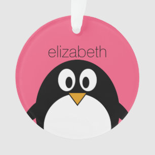 Niedliches Cartoon Penguin Illustrations-heißes Ornament