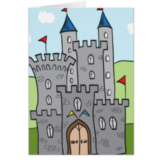 Niedliches Cartoon-Schloss