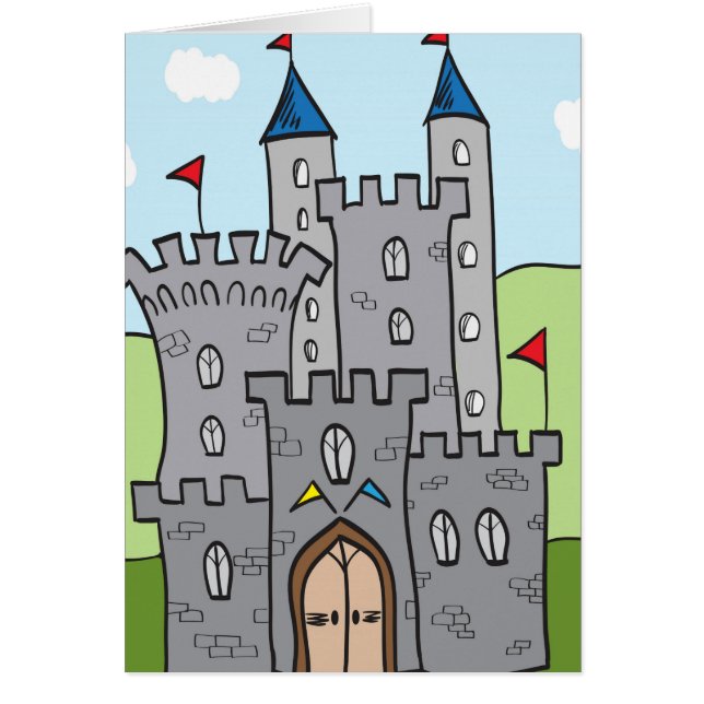 Niedliches Cartoon-Schloss (Vorne)