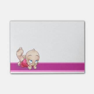 niedliches Cartoonpost-it Post-it Klebezettel