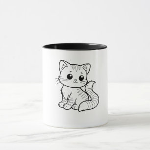 NIEDLICHES CAT ART-DESIGN TASSE