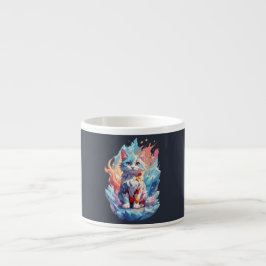 Niedliches Cat-Design Espressotasse