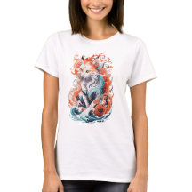 Niedliches Cat-Design im neo-traditionellen Stil