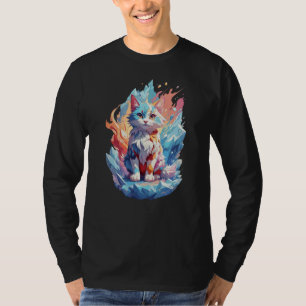 Niedliches Cat-Design T-Shirt