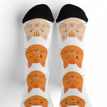 Niedliches Cat Faces Muster