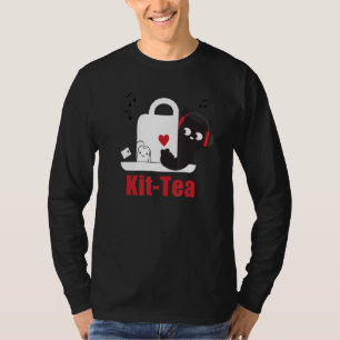 Niedliches Cat Kit Frische Pasta machen T-Shirt