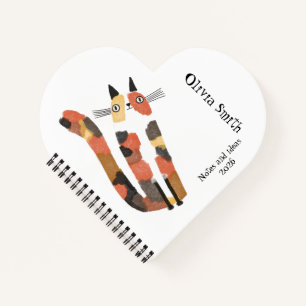Niedliches Cat-Notebook - Personalisiertes Journal Notizbuch