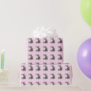 Niedliches Cat Wrapping Paper Geschenkpapier